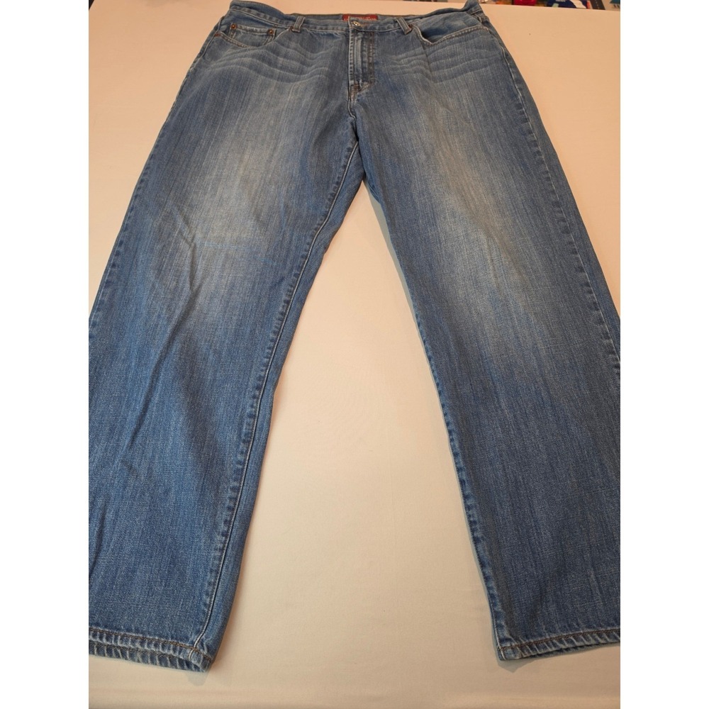 Lucky Brand 181 Relaxed Straight Mens Jeans 40x32 Medium Wash Blue 7MG1000